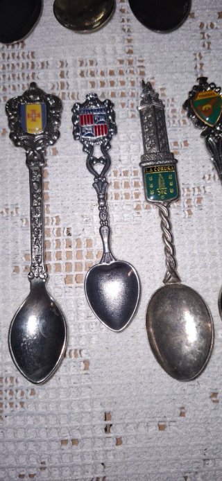 Collezione di 13 Cucchiaini Vintage