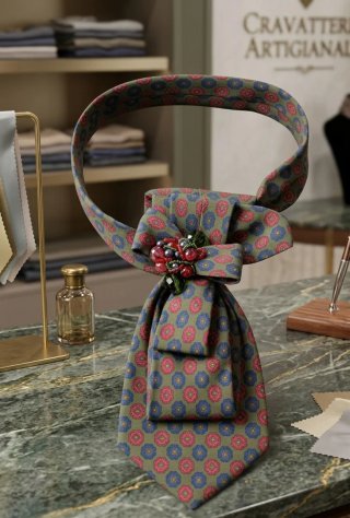 Sciarpina Grena Vintage