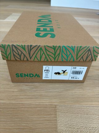 Sandalias Senda Mujer Talla 38 Negras