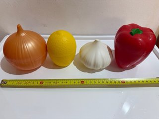Juego de 4 envases de cocina