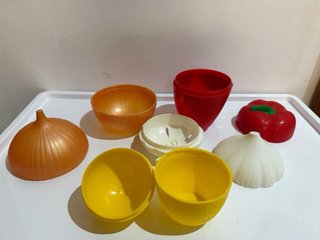 Juego de 4 envases de cocina