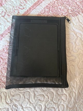 Espejo de mesa negro