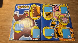 Álbum Pokemon 2001 Merlin