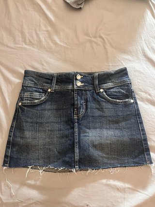 Falda vaquera Bershka