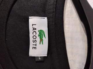 Camiseta Lacoste Negra Talla L