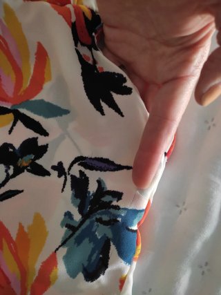 Pantalón corto de gasa