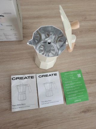 Cafetera Italiana Retro CREATE