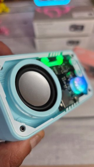 2 Altavoces Bluetooth con Luces RGB