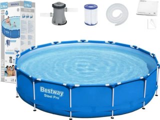 Piscina Steel Pro Bestway 396x84 cm + depuradora