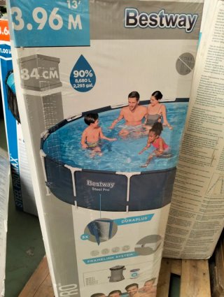 Piscina Steel Pro Bestway 396x84 cm + depuradora