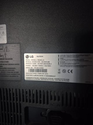 Televisor LG 32 pulgadas