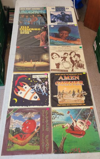 Lote de 10 Vinilos LP Pop Rock Internacional