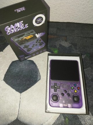 Console di Videogiochi R36S Viola da 126GB