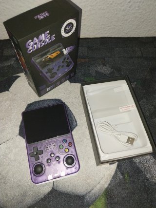 Console di Videogiochi R36S Viola da 126GB