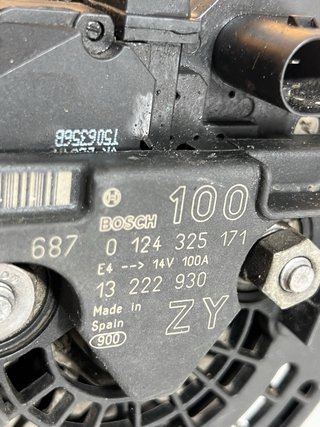 Alternador Opel 0 124 325 171