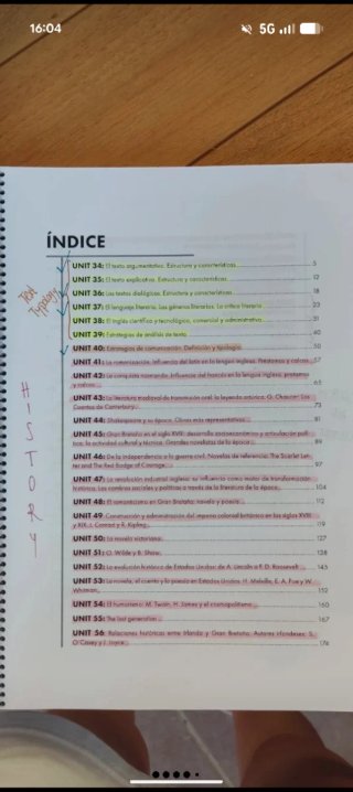 Temario Oposiciones Secundaria Inglés