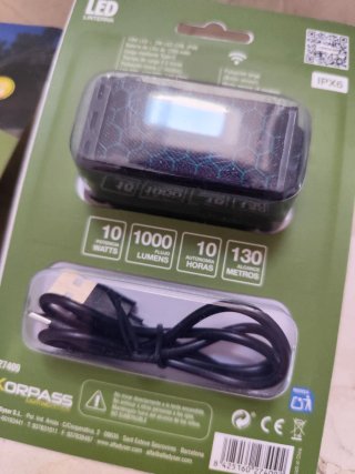 Linterna Frontal Korpass Outdoor Running