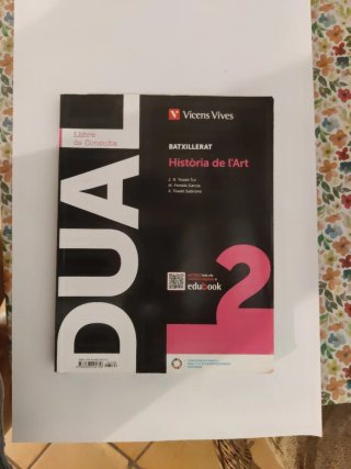 Llibre batxillerat història de l'art