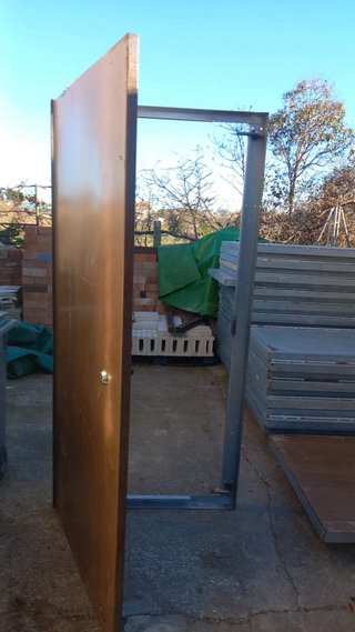 Puerta Seguridad Antiokupa Metálica