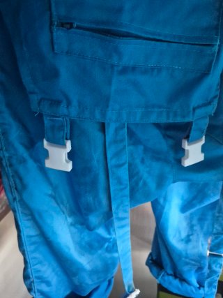 Peto vaquero azul