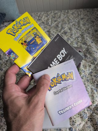 Pokémon Crystal PAL Game boy