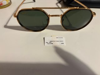 Gafas Ray-Ban Hexagonal Dorado Marrón