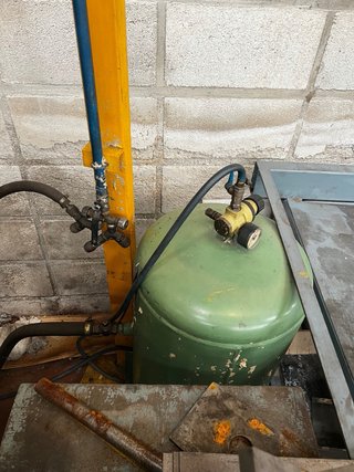 Prensa hidráulica industrial