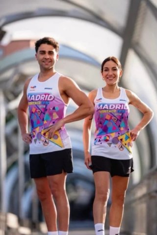 Camiseta Vintage Run Madrid 2026