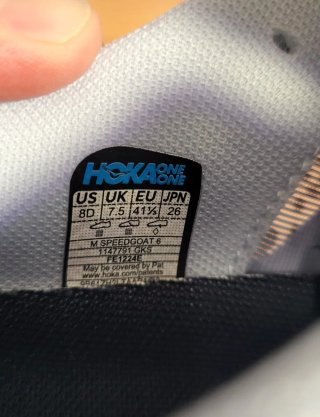 ¡¡ A ESTRENAR !! Talla 41 1/3 Hoka Speedgoat 6