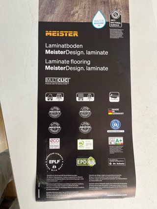 Parquet Laminado MEISTER 3 paquetes