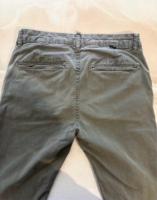 Pantaloni Zara Uomo Taglia 40 Olive Greenuu