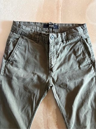 Pantaloni Zara Uomo Taglia 40 Olive Greenuu