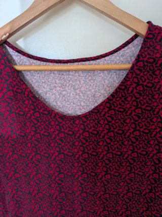 Blusa Vintage Estampado Animal