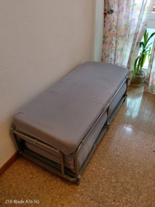 Sofá Cama Plegable Ares (Ikea) Naranja