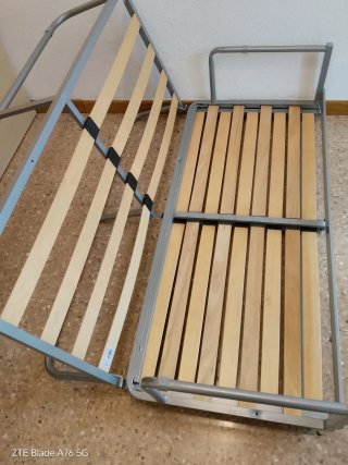 Sofá Cama Plegable Ares (Ikea) Naranja