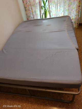 Sofá Cama Plegable Ares (Ikea) Naranja