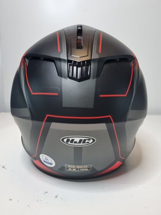 Casco HJC C70 Talla M Negro/Rojo