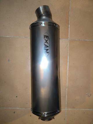 Escape Exan oval titanio KTM 790/890 Adventure