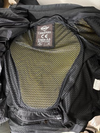 Chaqueta Moto Verano Hombre Talla L Negra