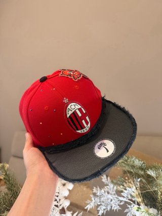 Cappello AC Milan Rosso e Nero