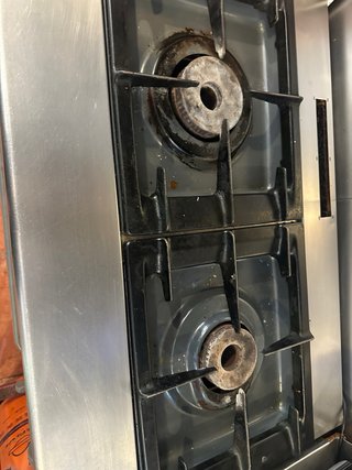 Cocina industrial con horno Coreco