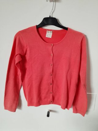 2 chaquetas niña beige y rosa