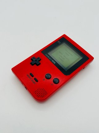 Nintendo Game Boy Pocket Rosso + Bugs Bunny