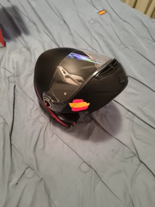 Casco Moto LS2 Negro Mate