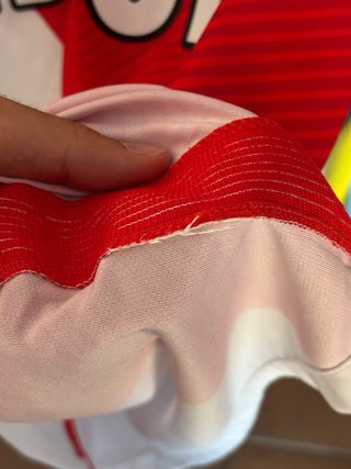 Camiseta Mbappé AS Monaco 2016/17 Talla L