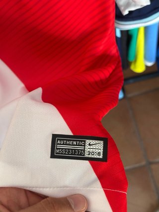 Camiseta Mbappé AS Monaco 2016/17 Talla L