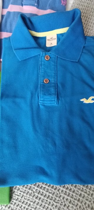 Lote 7 polos talla M varias marcas