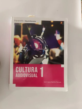 Libro escolar Bachillerato cultura audiovisual