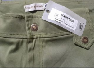 Pantalón Etxart & Panno verde sin estrenar