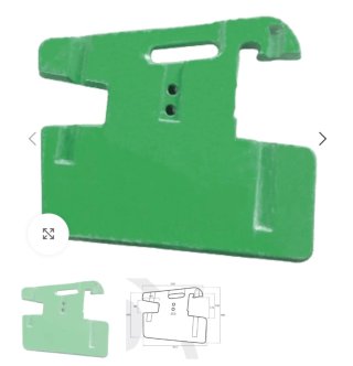Pesas John Deere Delanteras